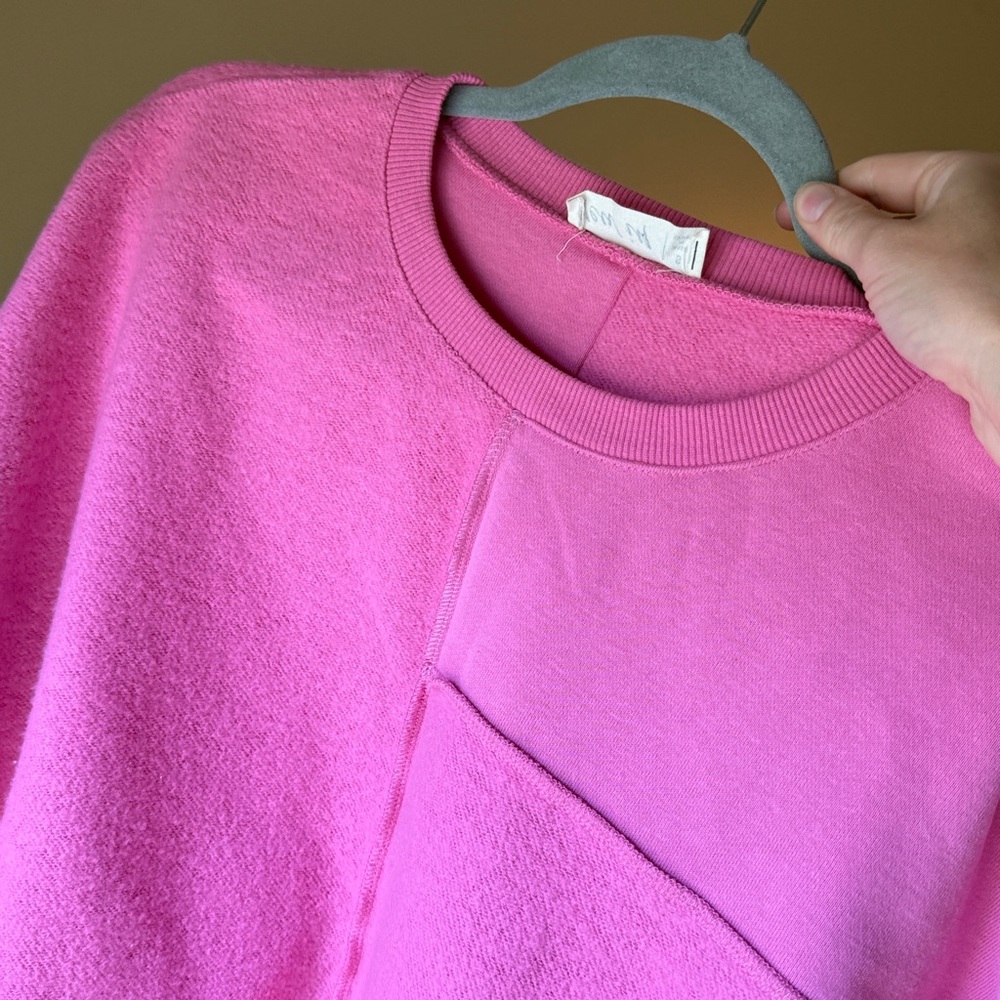 Pink Crew Neck Sweater - Picture 7 of 7